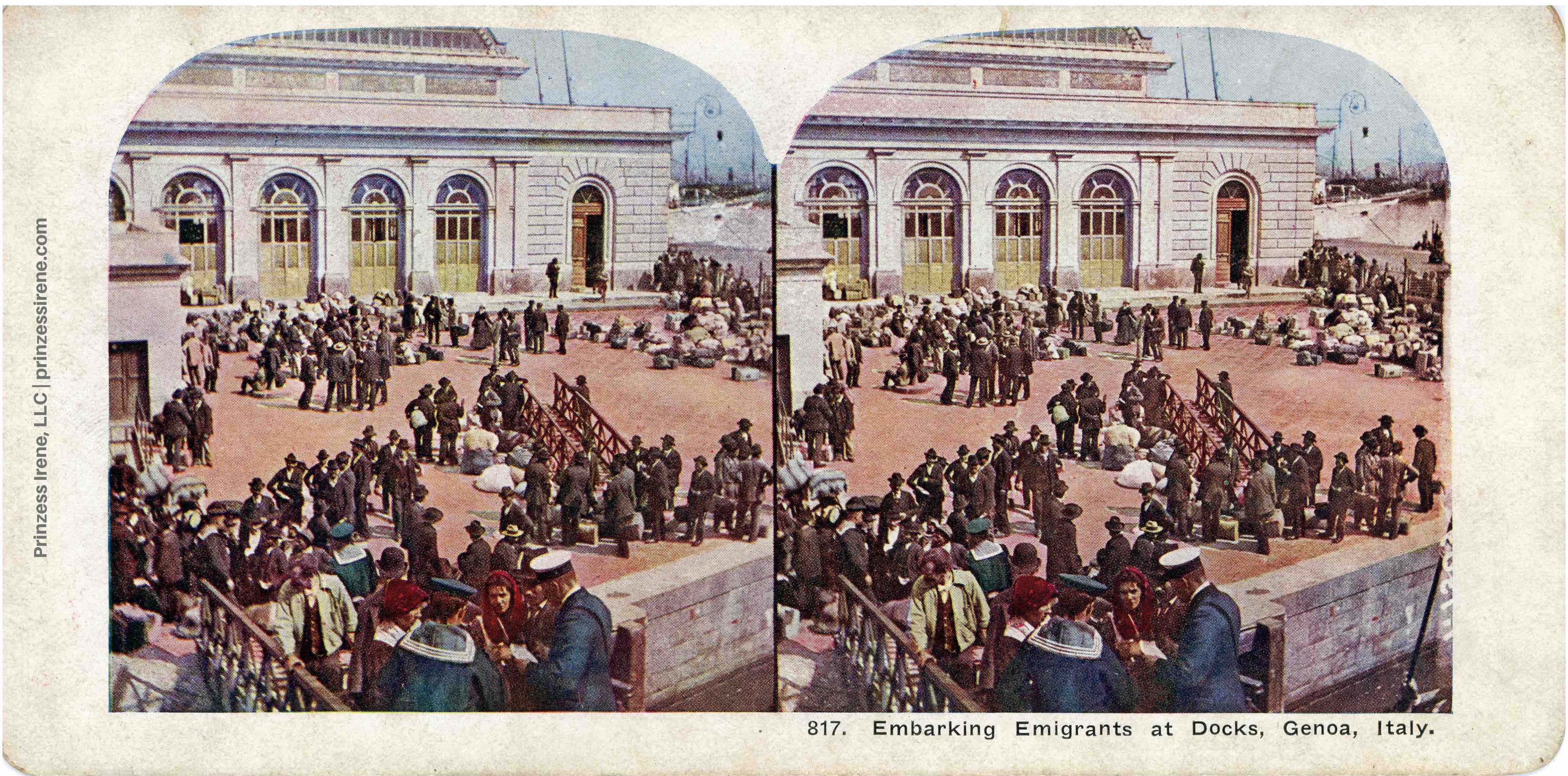 Stereoview card, ca. 1900
