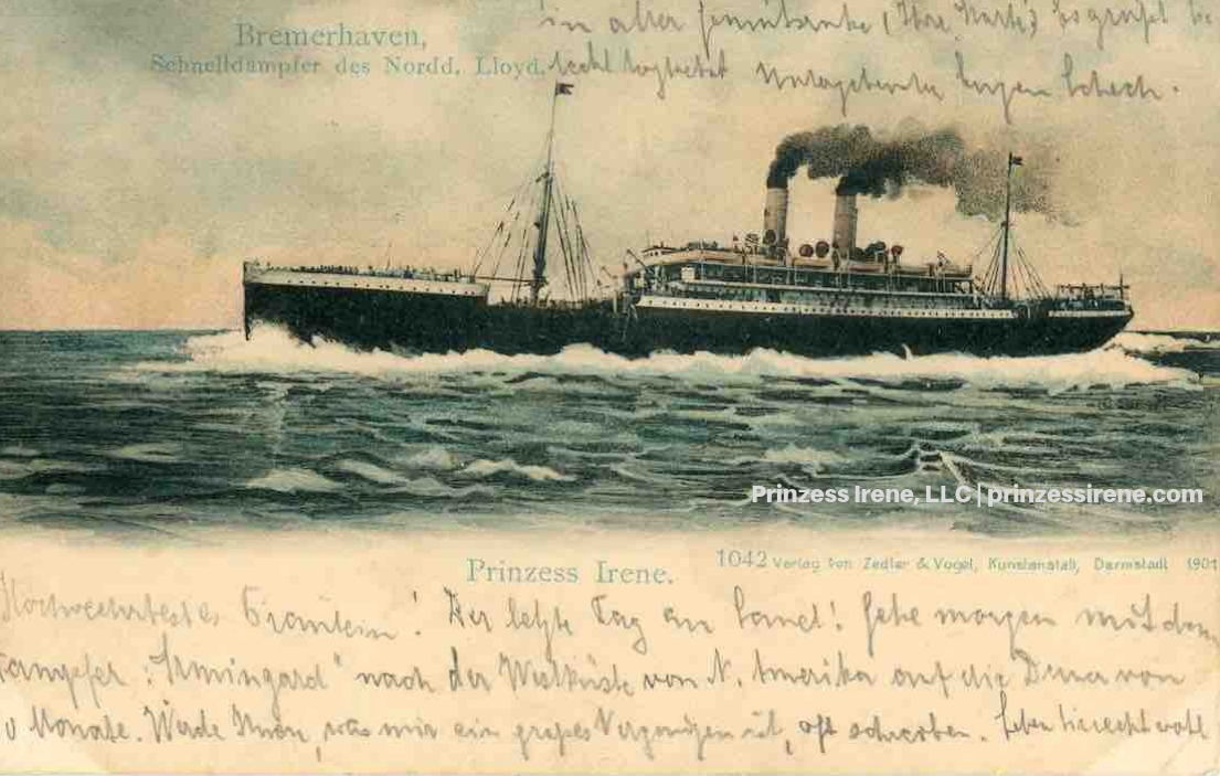 Postcard, dated May 11, 1909.